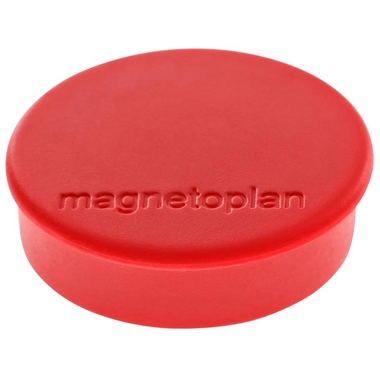 MAGNETOPLAN Calamita Hobby 16645606 rosso, Blister 6 pezzi