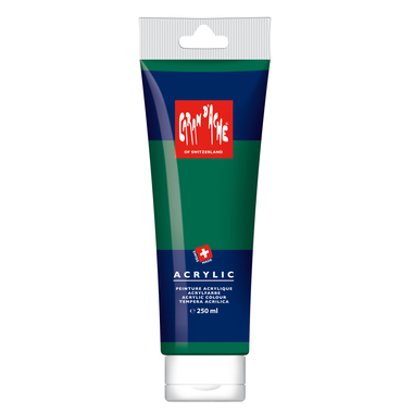 CARAN D'ACHE Colore acrilico 250ml 2810.210 smaragd