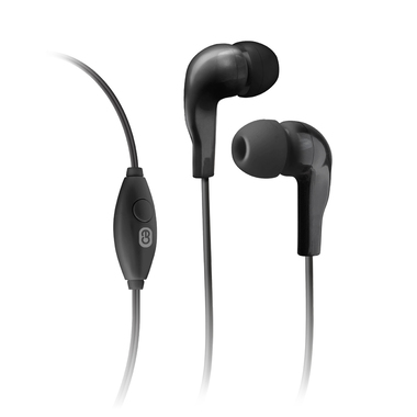 Auricolari con cavo jack universale da 3,5mm, microfono integrato, tasto di risposta/fine chiamata