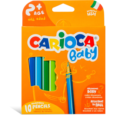 CARIOCA Matite colorate Baby 42819M 10 pezzi