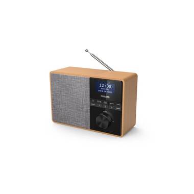 Philips DAB+ Radio TAR5505 Braun/Grau