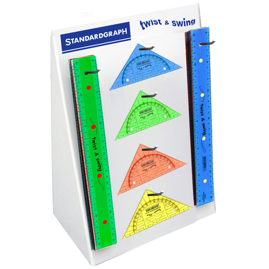 DUX Règle/Equerre 9099OF Twist&Swing 48 pcs.