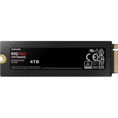 Samsung SSD 990 PRO Heatsink M.2 2280 NVMe 4000 GB 