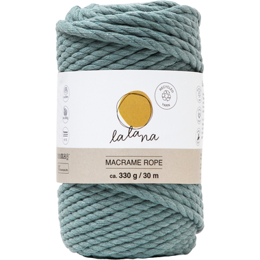 I AM CREATIVE Macrame Rope 6205.25 salvia, 5mm, 330g