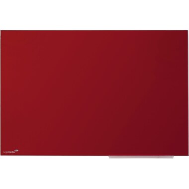 LEGAMASTER Glas-Magnettafel 7-104735 Colour rot, 40x60cm