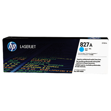 HP Cartouche toner 827A cyan CF301A CLJ Enterprise M880 32'000 p.