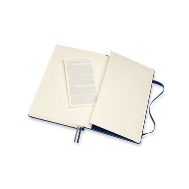 MOLESKINE Carnet Classic HC XL 853606235 bleu saphir, ligné 208 feuil.