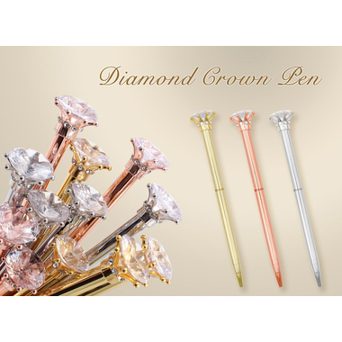 ROOST Kugelschreiber Big Diamond TSKY-P2322 assortiert