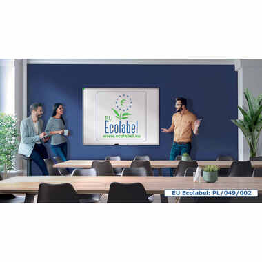 FRANKEN Schreibtafel 90x120 cm SC929012 U-Act!Line, Stahl emailliert