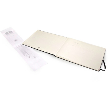 MOLESKINE Aquarell-Skizzenbuch A4 194-6 schwarz