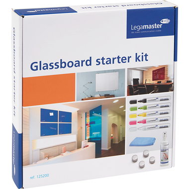 LEGAMASTER Kit de base 7-125200 pour tableau en verre 11p