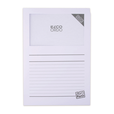 ELCO Dossiers d'organ. Ordo Zero A4 29479.10 blanc, 120g 100 pcs.