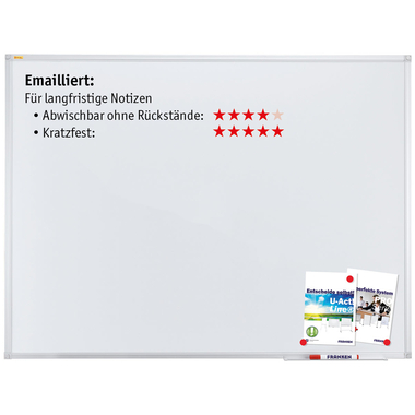 FRANKEN tableau blanc SC2202SB X-tra!Line emailliert 60x90cm