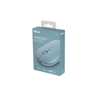 Trust Mouse Puck Rechargeable Blue