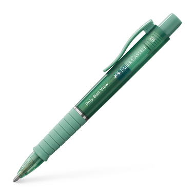 FABER-CASTELL Penna sfera Poly Ball View 145754 Green lily XB