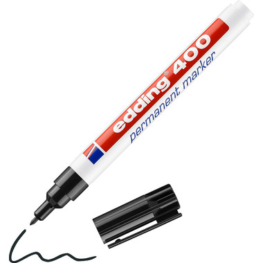 EDDING Permanent Marker 400 -1mm 400-1 nero