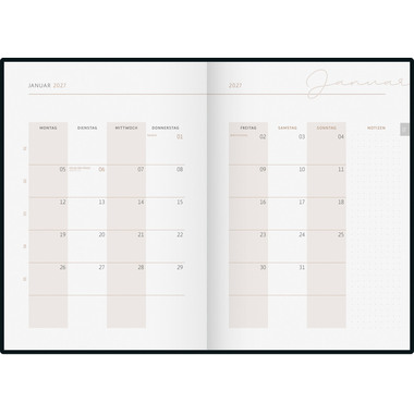 RIDOIDE Agenda Design Line 2027 7028507027.27 1T/1S Watercolor DE 14.8x21cm