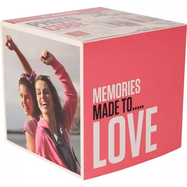CANON Photo Cube Creative 13x13 pink PP2015x5 Cadre phot. acrylic incl.40fl.