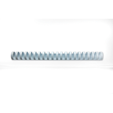 GBC Baguettes de reliure 28mm A4 4028203 blanc, 21 anneaux 50 pcs.