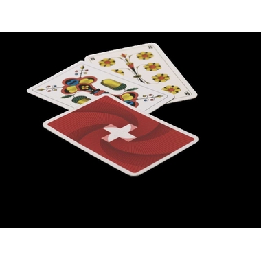 AGMÜLLER Jasskarten Swiss Flag 57x89mm 106801112 Jass-Figuren DE