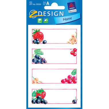 Z-DESIGN Sticker Home 59550 Motivo 3 pezzi