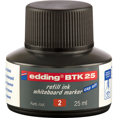 EDDING Nachfülltusche BTK25 BTK-25-2 rot