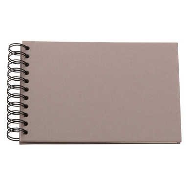 RÖSSLER Fotoalbum 1329452491 19.5x14.5cm, taupe/off-white