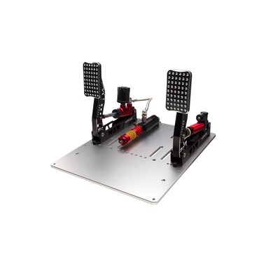 Simagic Kits de pédales P2000 Loadcell de 100 kg, édition Crimson