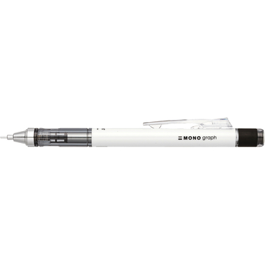TOMBOW Druckbleistift 0.7mm SH-MG23-R7 MONOgraph, weiss