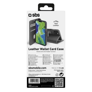 Real leather book case for iPhone 12 Pro Max