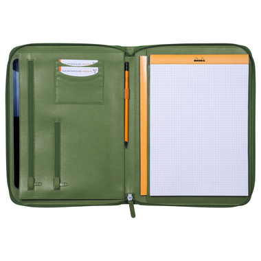 RHODIA Konferenzmappe A4 168118C salbei