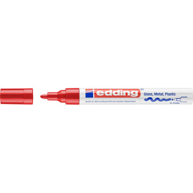 EDDING Paintmarker 750 2-4mm 750-2 CREA rot