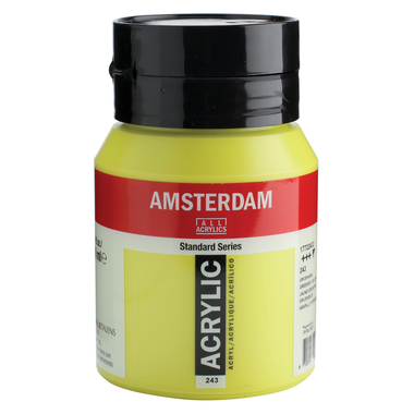AMSTERDAM Acrylfarbe 500ml 17722432 grüngelb 243