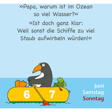 HARENBERG Abreisskalender 2026 3309851+26 Witze für Kids DE 12.5x16cm