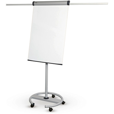 MAUL Flipchart MAULsolid 6372882 2 Papierhalter, Rundfuss