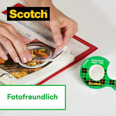 SCOTCH Magic Tape 810 19mmx33m 8-1933R24 invisible, 20+4, 24 Stk.