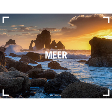 ACKERMANN Bildkalender 2026 3625 Meer DE/E 66x50cm