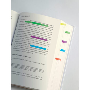 SIGEL Notes 6/12x50mm HN616 5 Farben ass. 280 Blatt