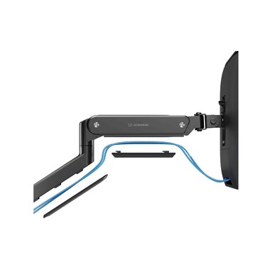 Supporto da tavolo Ultradesk Branch Double fino a 20 kg – Nero opaco