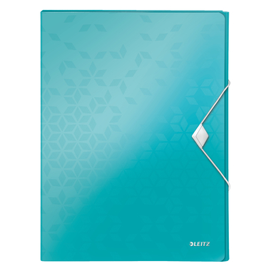 LEITZ Sammelbox WOW PP 46290051 blau 250x330x37mm
