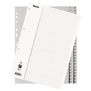 BIELLA Registro PP A4 47145200U grigio 1-52