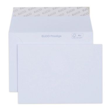 ELCO Enveloppe Prestige C6 42686 120g,blanc,s/fênetre 250 pcs.