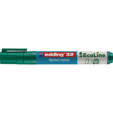 EDDING Flipchart Marker 32 1-5mm 32-4 vert, Eco Line