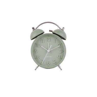 KARLSSON Réveil classique Iconic Vert mat