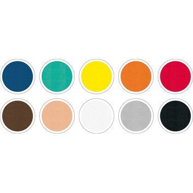 FOLIA Moosgummi 231009 ass. 10 Blatt