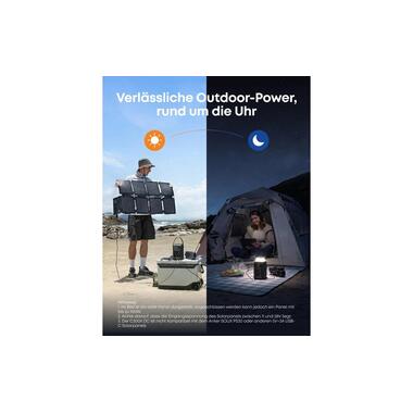 Anker Solar Panel SOLIX PS60 Portable Solar Panel 60 W