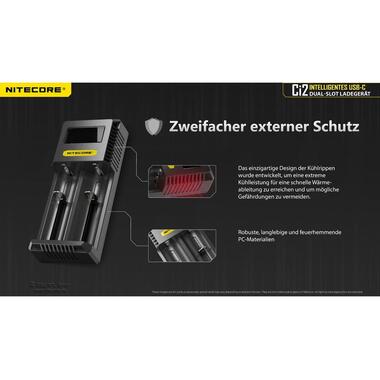 Nitecore Chargeur Ci2 USB-C
