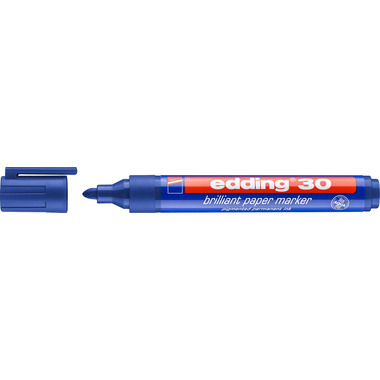 EDDING Marqueur permanent 30 30-3 bleu