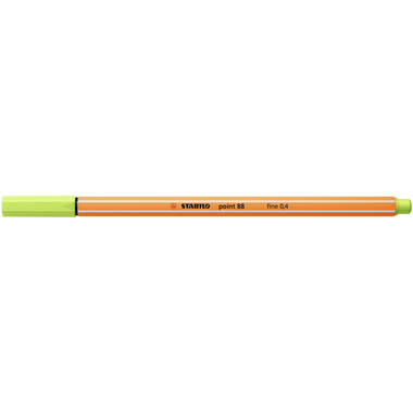 STABILO Fineliner Point 88 0.4mm 88/14 vert citron