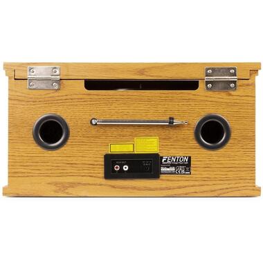 Fenton Tourne-disque Memphis Vintage Brun clair